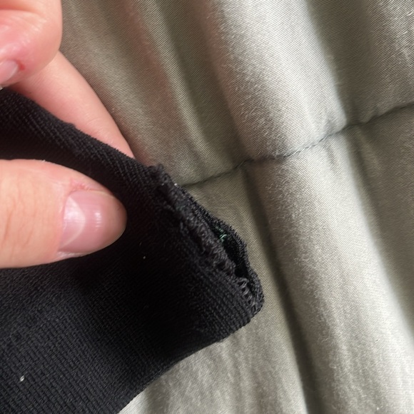 RALPH LAUREN BLACK TURTLE NECK CUTOUT MINI DRESS - Picture 6 of 9